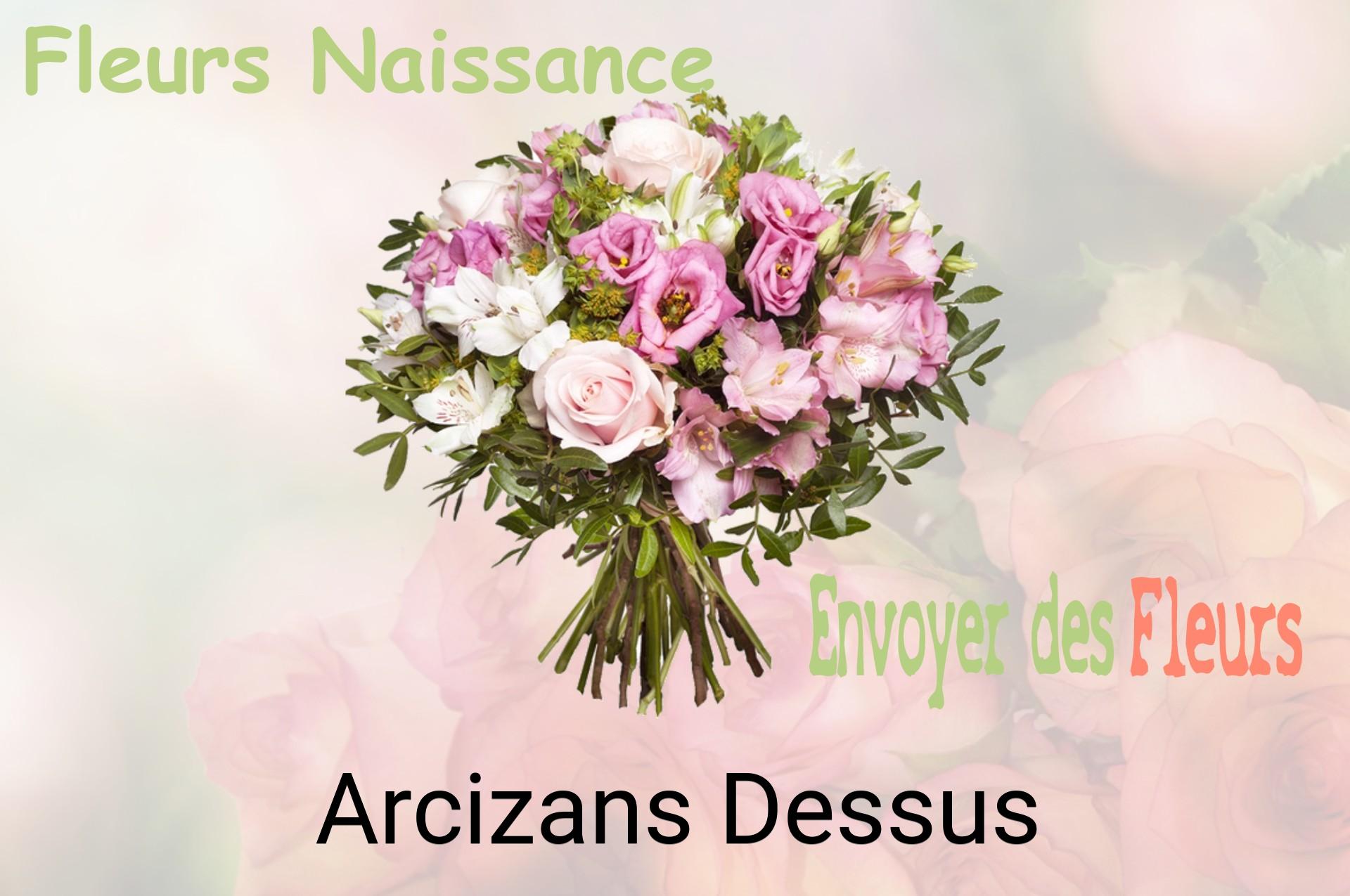 Bouquet de fleurs de naissance livré à Arcizans-Dessus