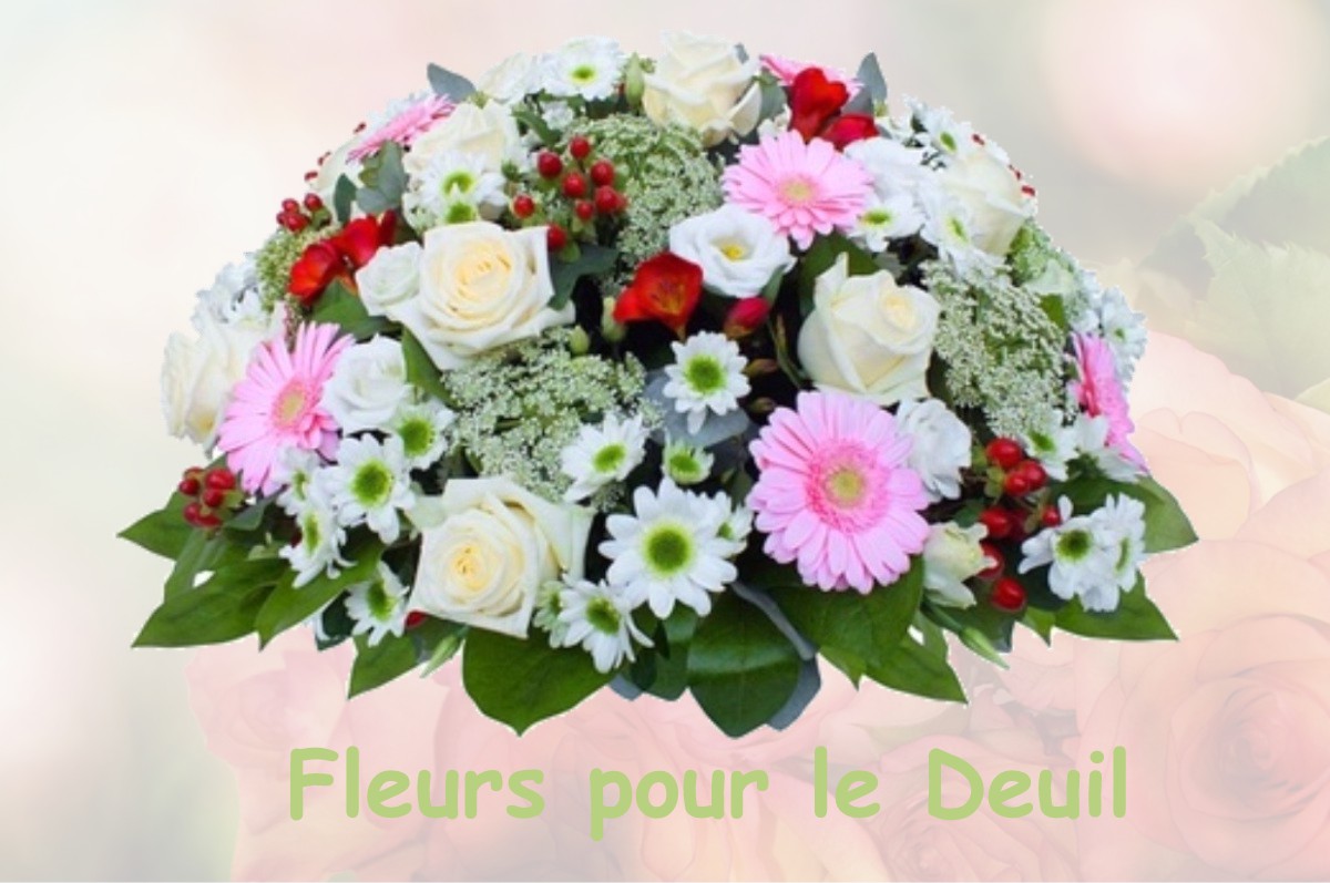 fleurs deuil ARCIZANS-DESSUS